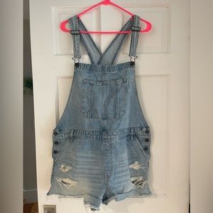 Abercrombie Denim Shortalls